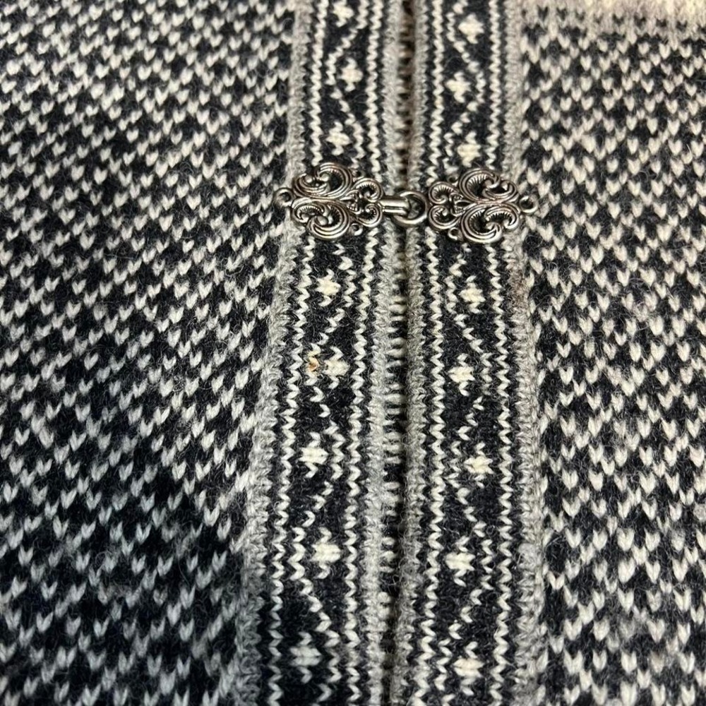 Vintage Nordic wool cardigan sweater  Skyr - Small - Picture 4 of 6